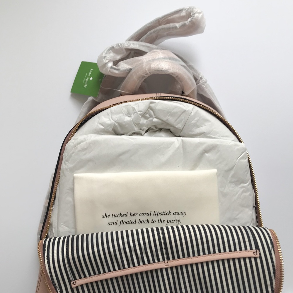 Kate Spade Layden Street Izzy Leather Backpack NWT - Picture 4 of 4